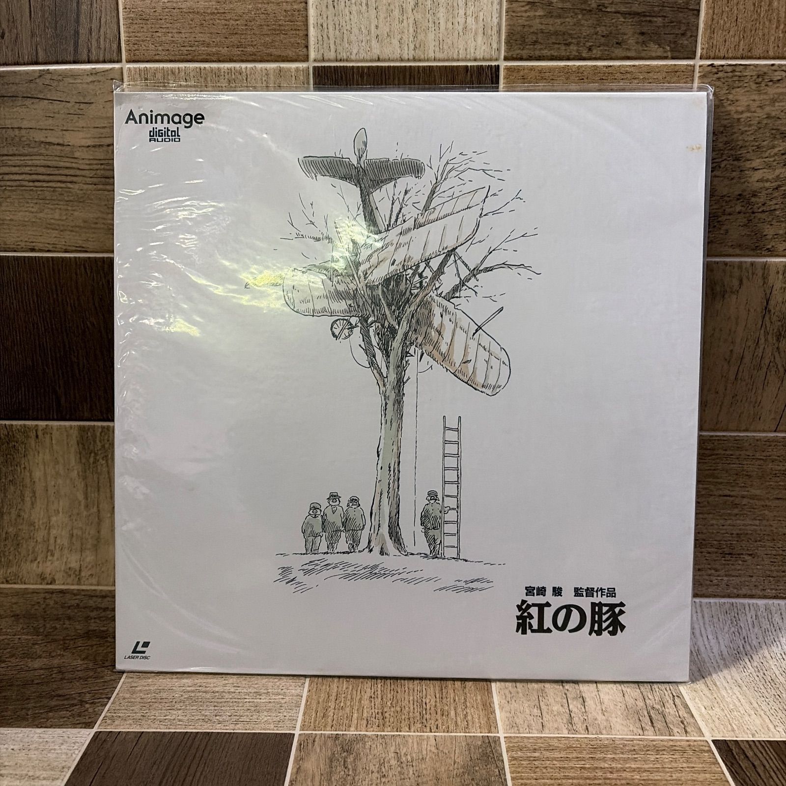 LD レーザーディスク 紅の豚 スタジオジブリ 宮崎駿 1992年 Animage