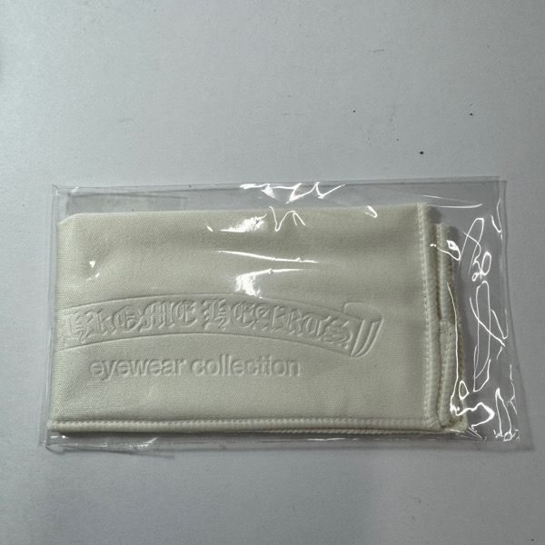 中古】CHROME HEARTS/クロムハーツ LEATHER CASE 眼鏡ケース 眼鏡拭き