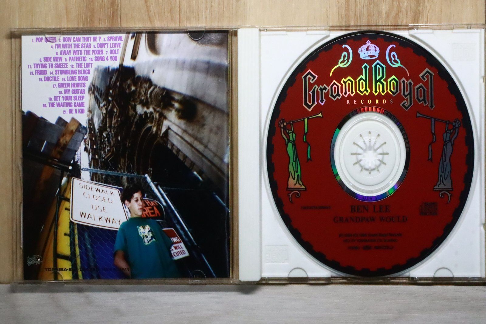 ベン▪リー (グランポー▪ウッド) cd 日本盤 国内盤CD☆ベン・リー/Ben Lee□ グランポー・ウッド 【TOCP8784