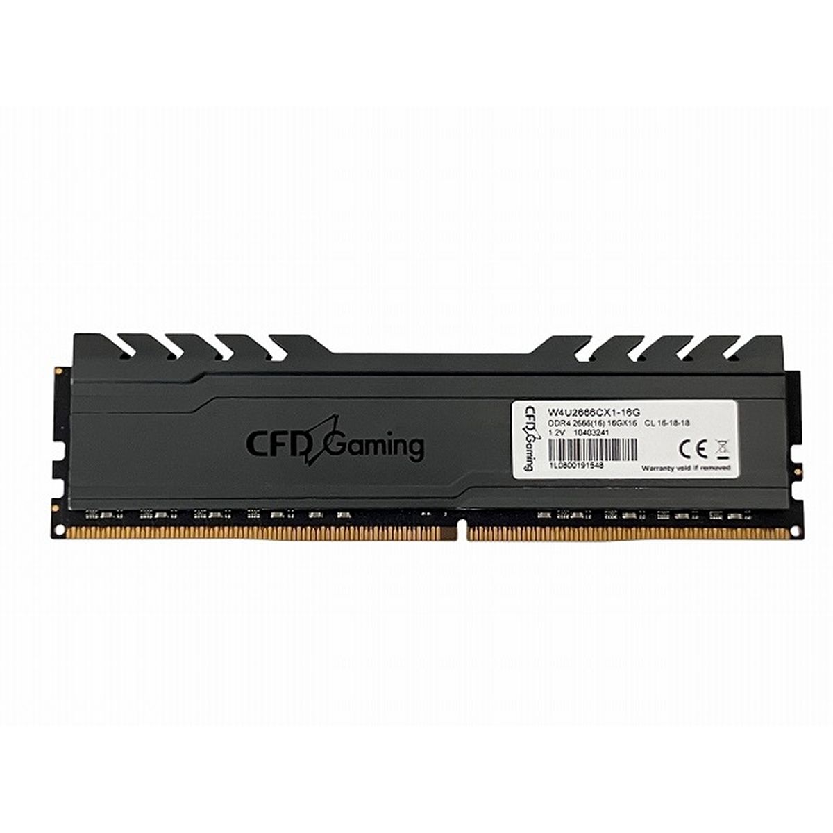CFD Gaming -16 G DDR 4 メモリ PCパーツ