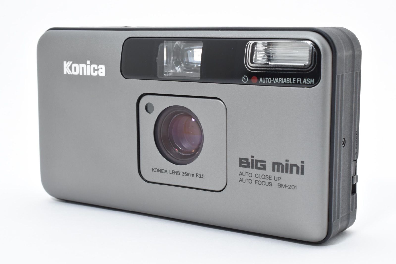美品　コニカ　ビッグミニ　BM-201 フィルムカメラ Konica BiG mini BM-201 フィルムカメラレビュー