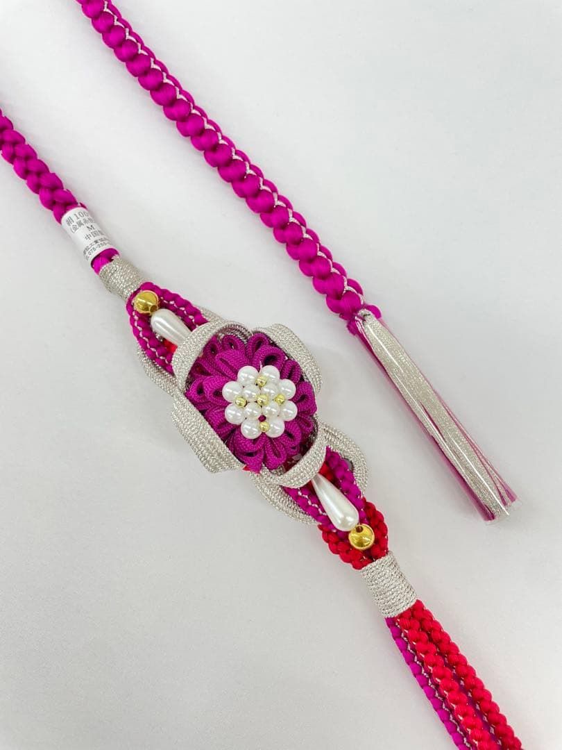 振袖用帯締め 飾り付き 5本おまとめ ♥品 正絹 A