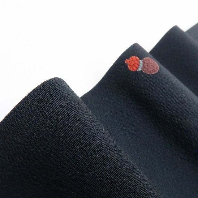 百華 Y 4359 ロング丈 ひょうたん 正絹 道中着