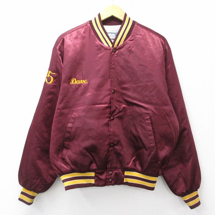 L/古着 スイングスター 長袖 ナイロン ジャケット メンズ 90年代 90s