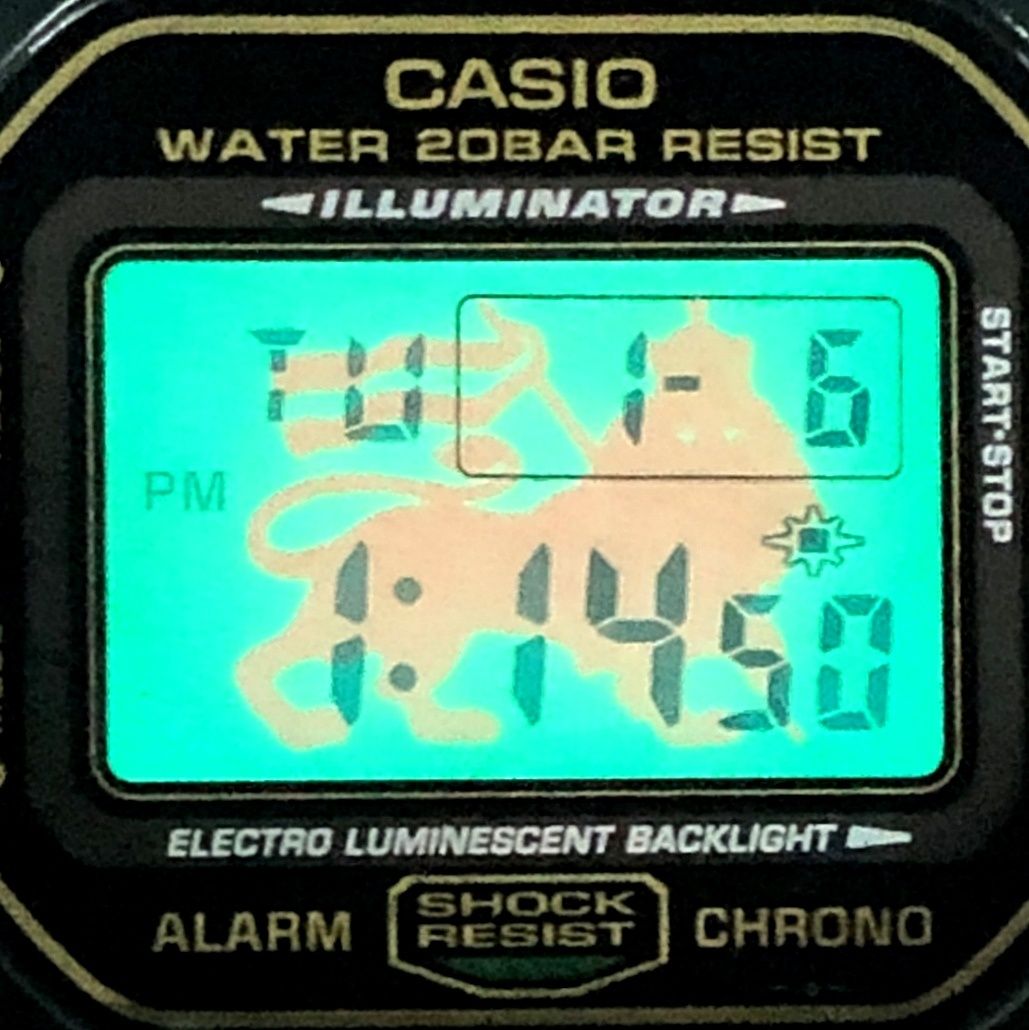 美品 G-SHOCK DW-5600R ラスタファリアン レゲエ ライオンEL G-SHOCK ジーショック DW-5600R-3 ラスタファリアン レゲエ ジャマイカ