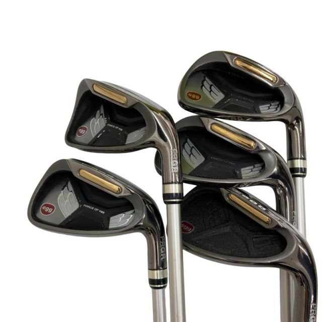 中古】 プロギア egg(2013) 7S アイアンセット IR NS PRO FORCE OF egg
