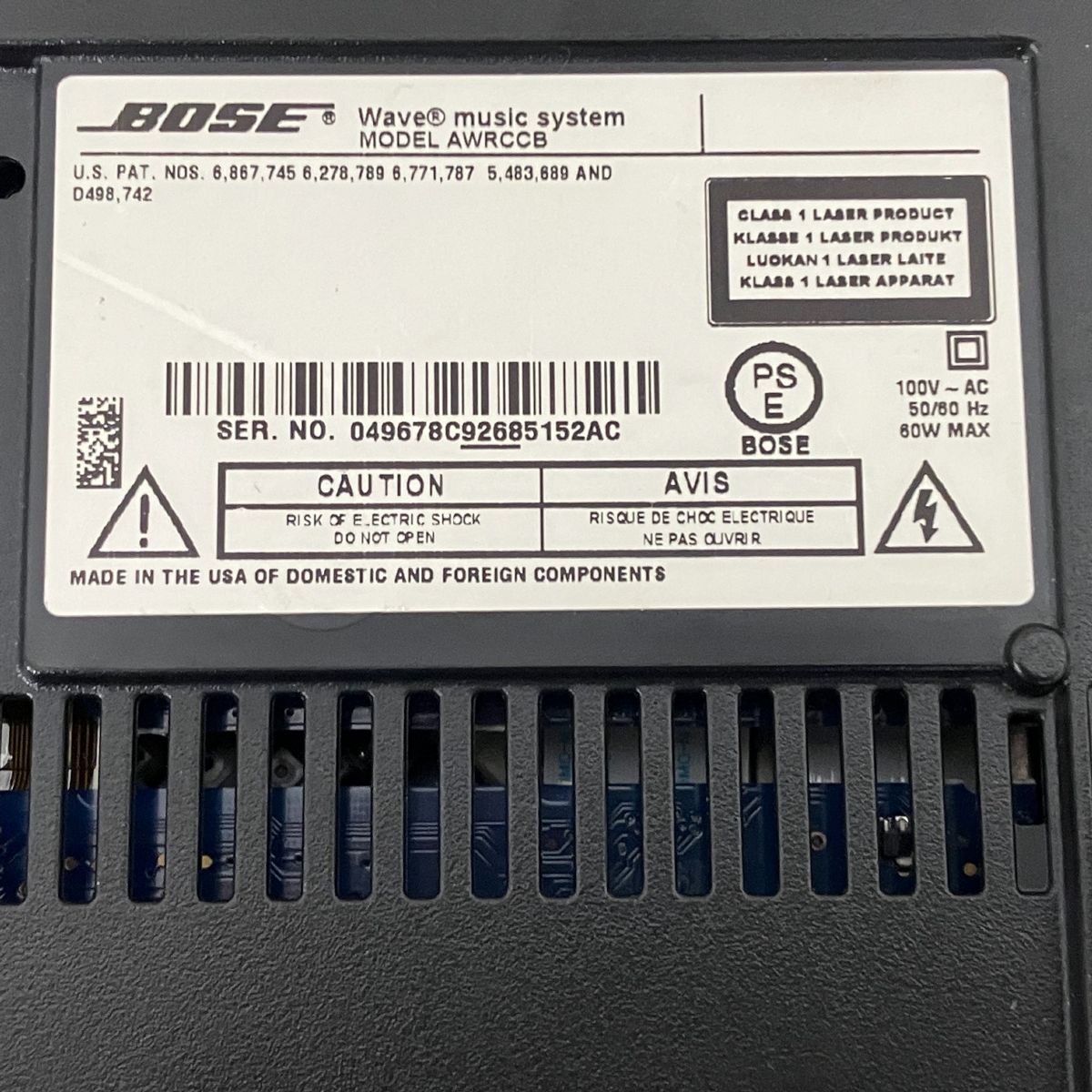 BOSE AWRCCB CDプレーヤー 音響機材 中古 T10750687 - メルカリ