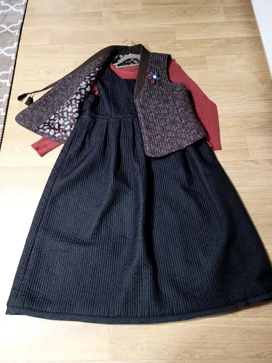  カジュアルチマチョゴリ キルティングONE PIECE キルティングベスト その他 ワンピース