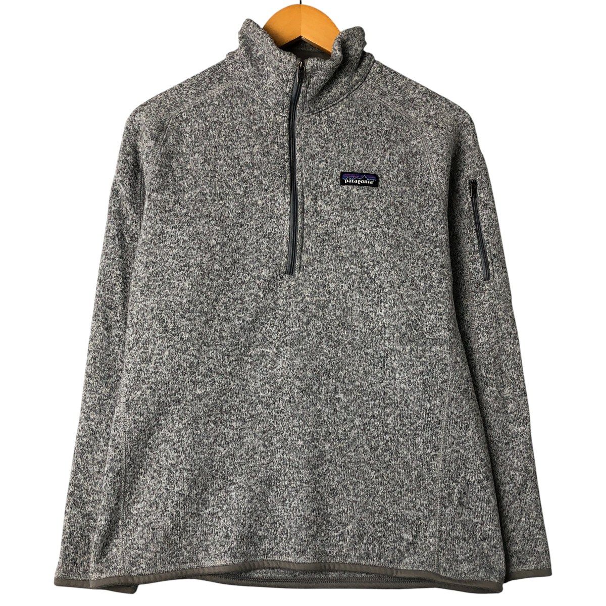 古着 パタゴニア Patagonia ベターセータープルオーバー ハーフジップ フリースプルオーバー レディースL相当|eaa 598241