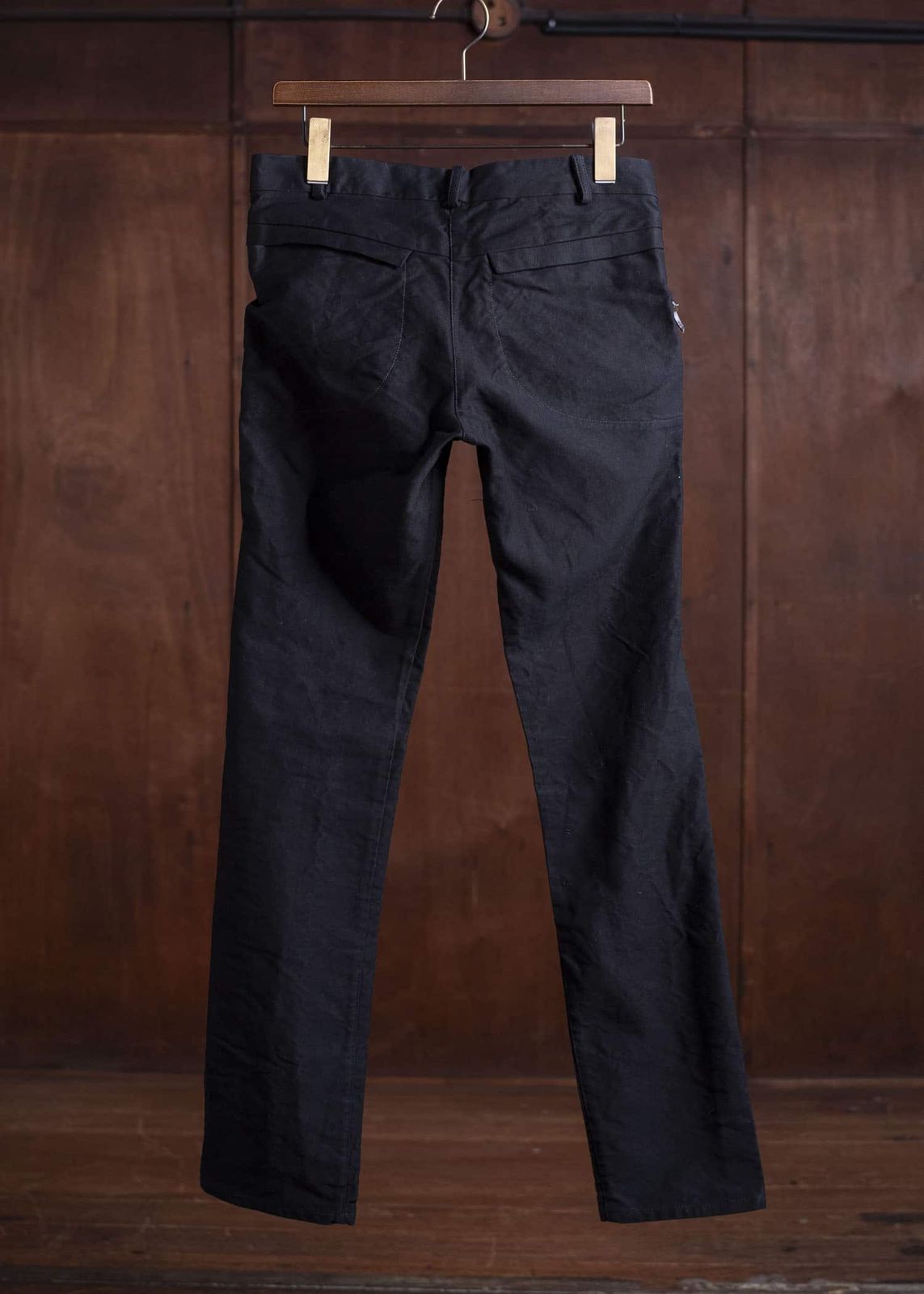 ATELIER SUPPAN アトリエスパン ジップポケットコットンスキニーパン