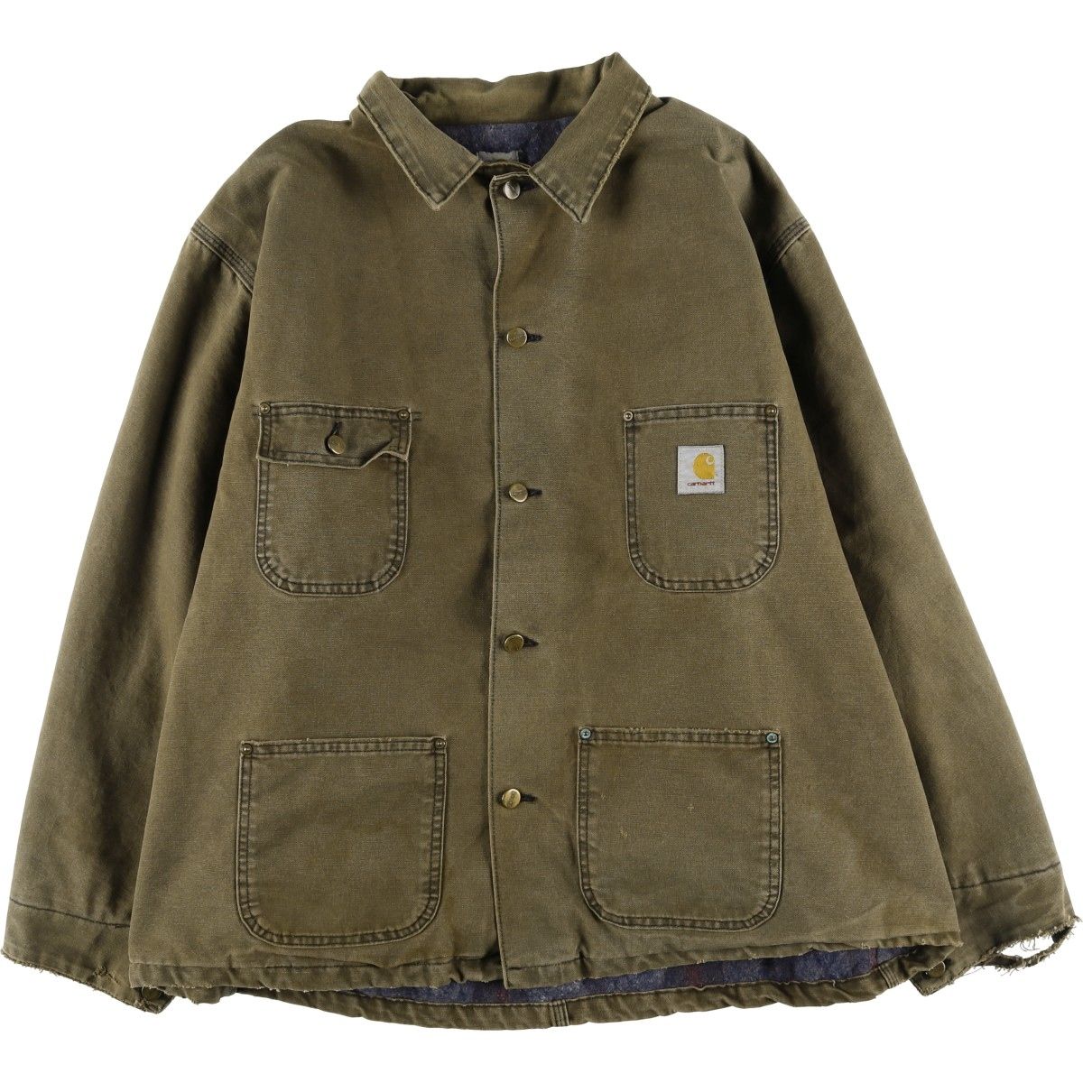 古着 カーハート Carhartt ミシガンチョアコート ダックカバーオール