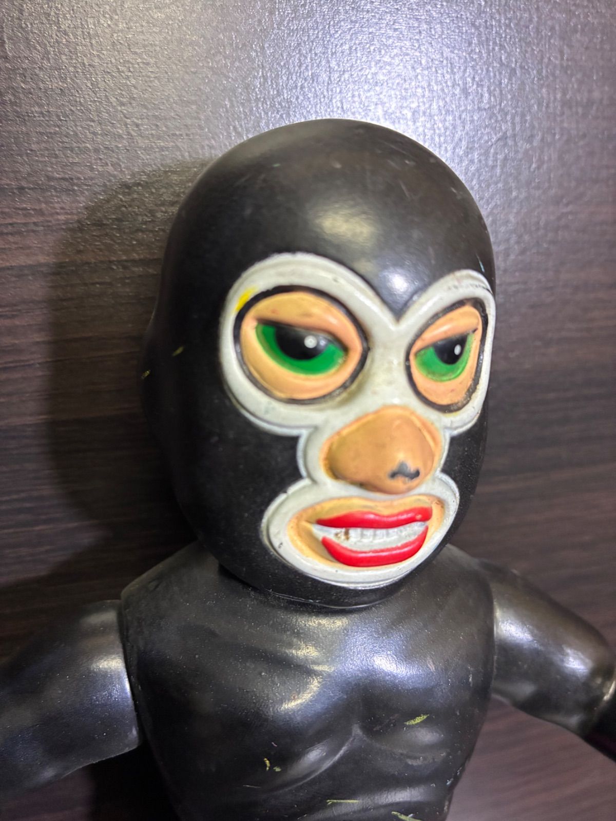 中嶋製作所 タイガーマスク 人気 当時物 ソフビ ミスターシャドー 亀