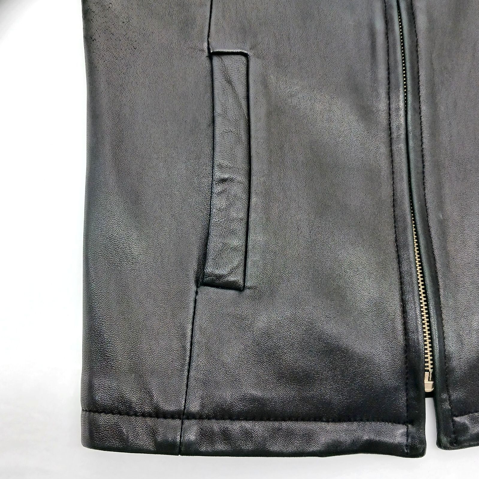 90s BANANA REPUBLIC バナナリパブリック　レザー　ジャケット 中古・古着通販】BANANA REPUBLIC (バナナリパブリック) 90Sレザー