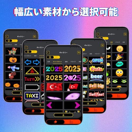 LED電光掲示板 DIYダイナミック プログラマブル フレキシブル LEDディスプレイ バー レストラン ショップ 車 露店 結婚式の装飾などに使用できます ピクセル 721 c 9 e 6 a