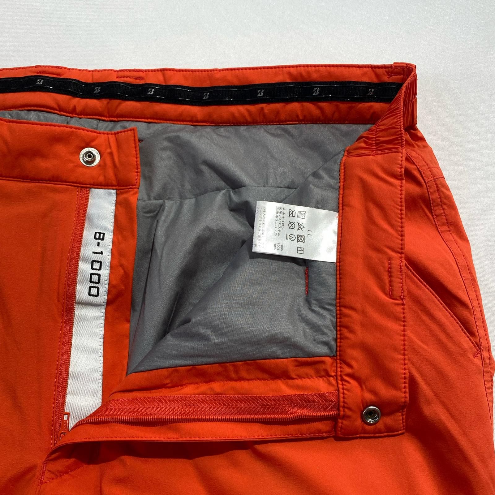 中古 メンズ ブリヂストンゴルフ BRIDGESTONE GOLF パンツ LL オレンジ