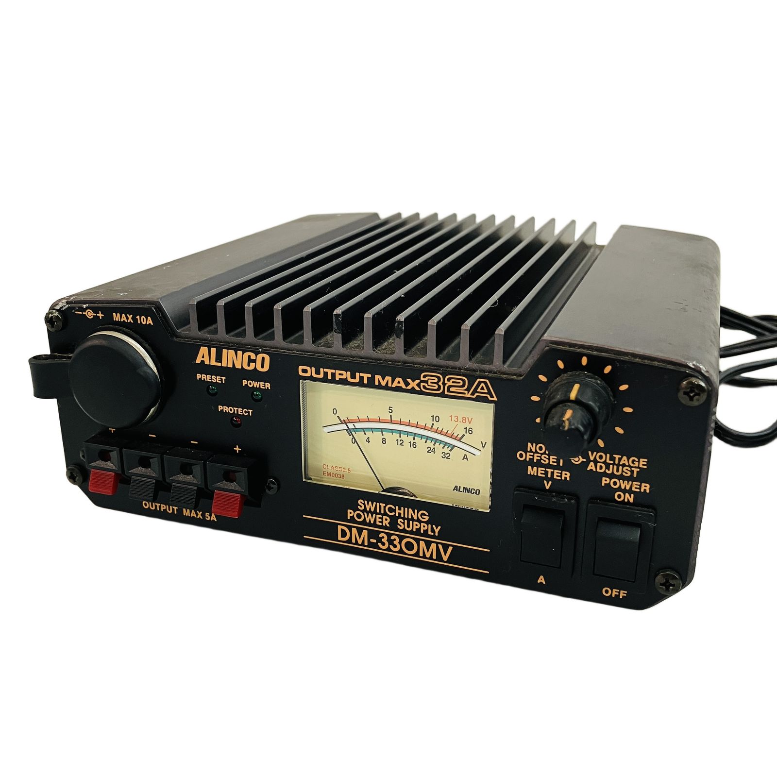 ALINCO スイッチング パワーサプライ　DM-330MV 30A 中古品 アルインコ DM-330MV スイッチングパワーサプライ ALINCO スイッチング