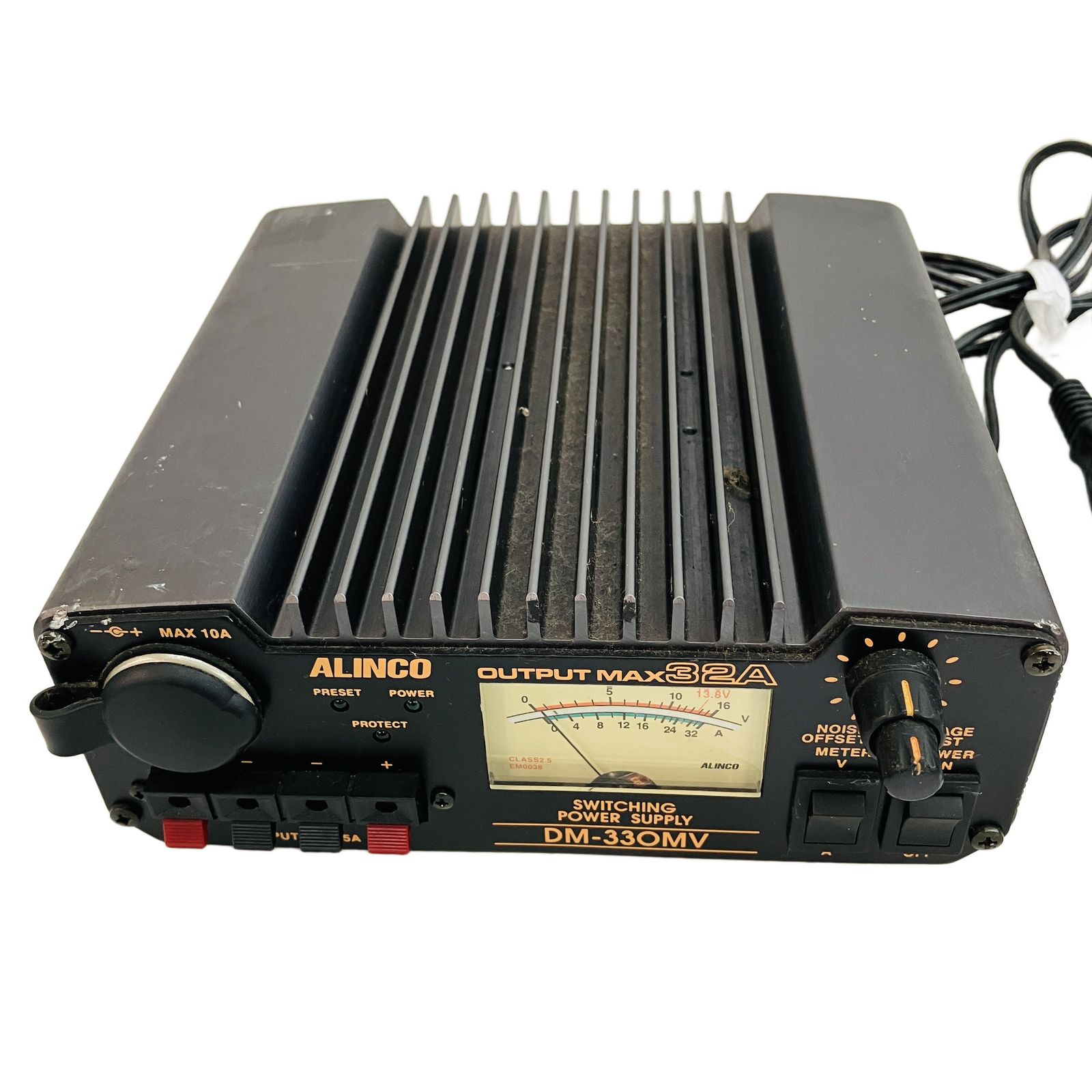 ALINCO アルインコ　DM-330MV 通電確認済み Amazon | ALINCO 直流安定化電源 スイッチング式 32A DM-330MV