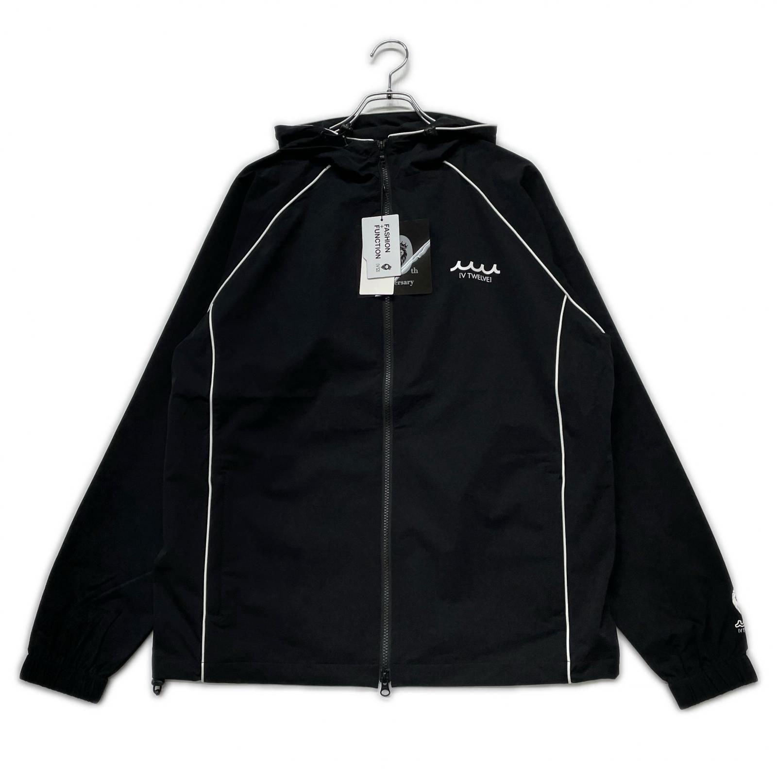 ♥品 メンズ ヴィ トゥエルヴ V 12 フルジップアウター L 黒 ブラック muta 長袖 パーカー