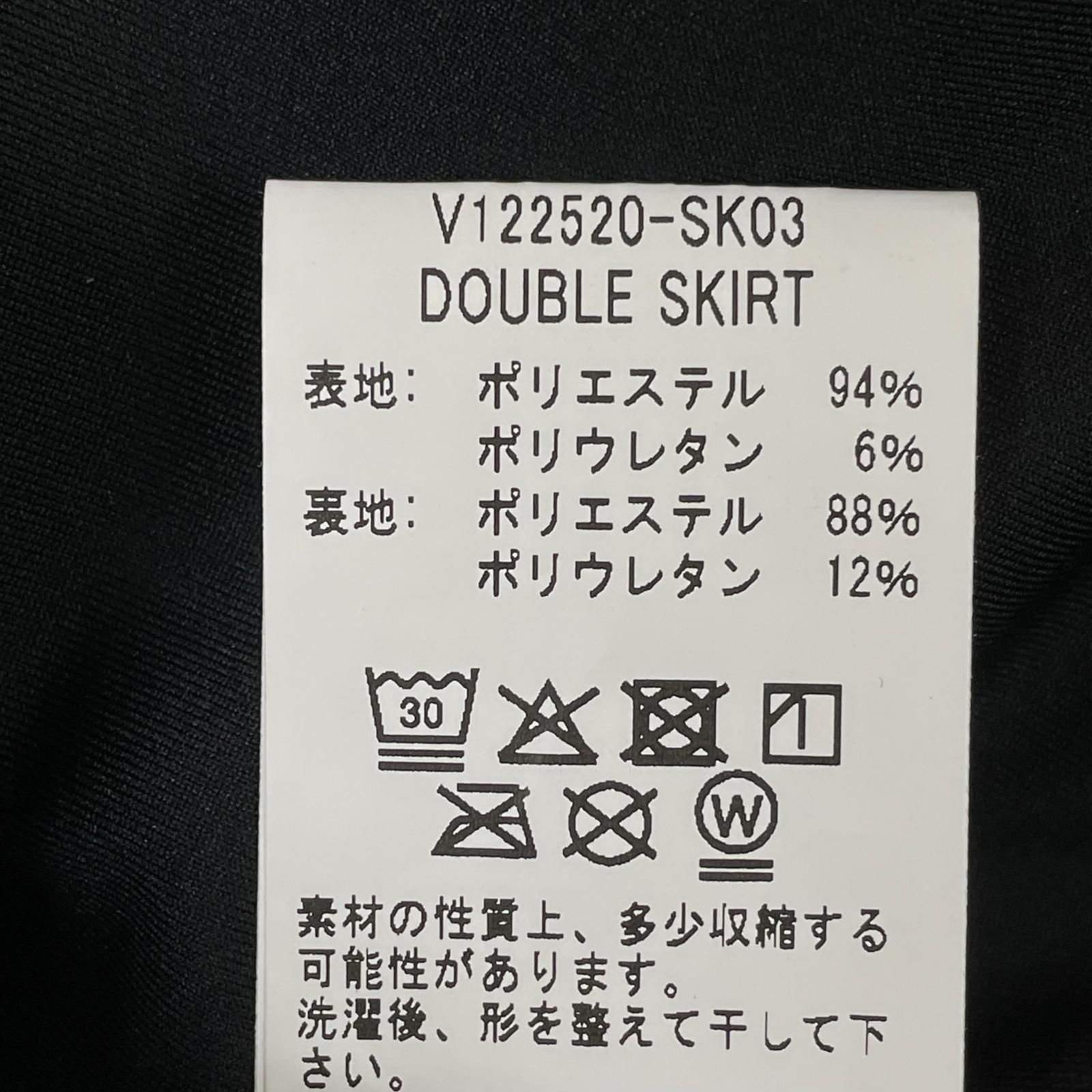未使用品 レディース ヴィ・トゥエルヴ V12 スカート 0(S) 黒 ブラック