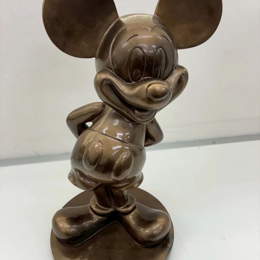 ミッキーマウス 極大ブロンズ像 シリアルNO.0454 1000体 限定 高さ
