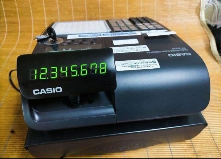 カシオレジスター TK-2500 店名無料 コンパクト上位機種 741888 - メルカリ