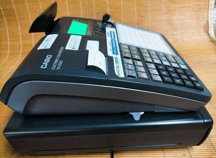 カシオレジスター TK-2500 店名無料 コンパクト上位機種 741888 - メルカリ