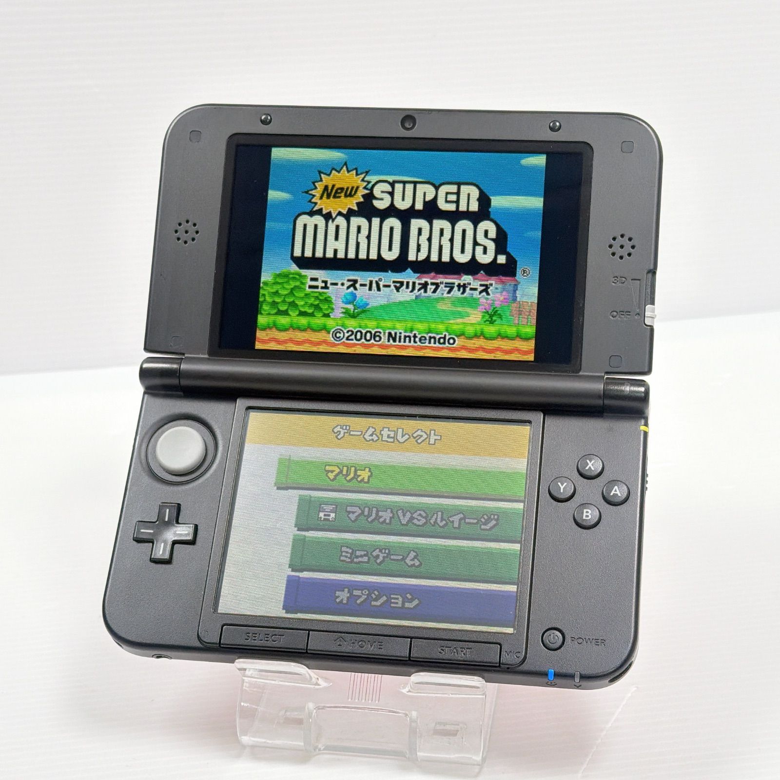 極美品 ニンテンドー 3DSLL レッドブラック 遊べるセット 動作確認済み