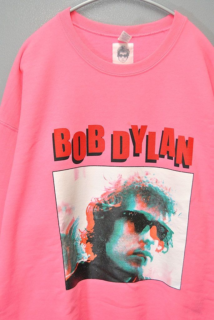 WACKO MARIA BOB DYLAN CREW NECK SWEAT SHIRT ワコマリア ボブ ディラン クルーネック スウェット ピンク XL