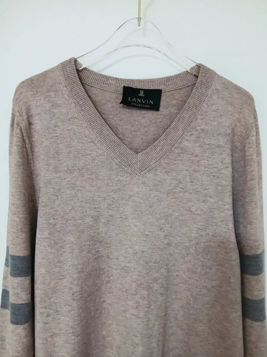 LANVIN ランバン Vネック ロング ワンピース