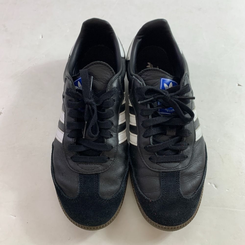 04 w 5724▽ adidas Samba OG Core Black|Cloud White|Gum B 75807 アディダス サンバ コアブラック|クラウドホワイト|ガム 26.5 cm スニーカー