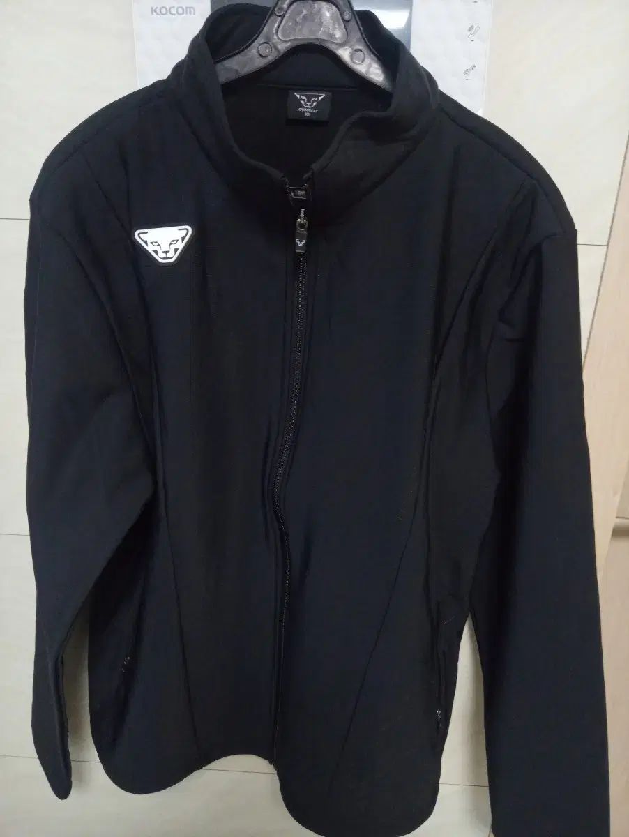DYNAFIT ブラック XL ジップアップ ジャケット 裏起毛