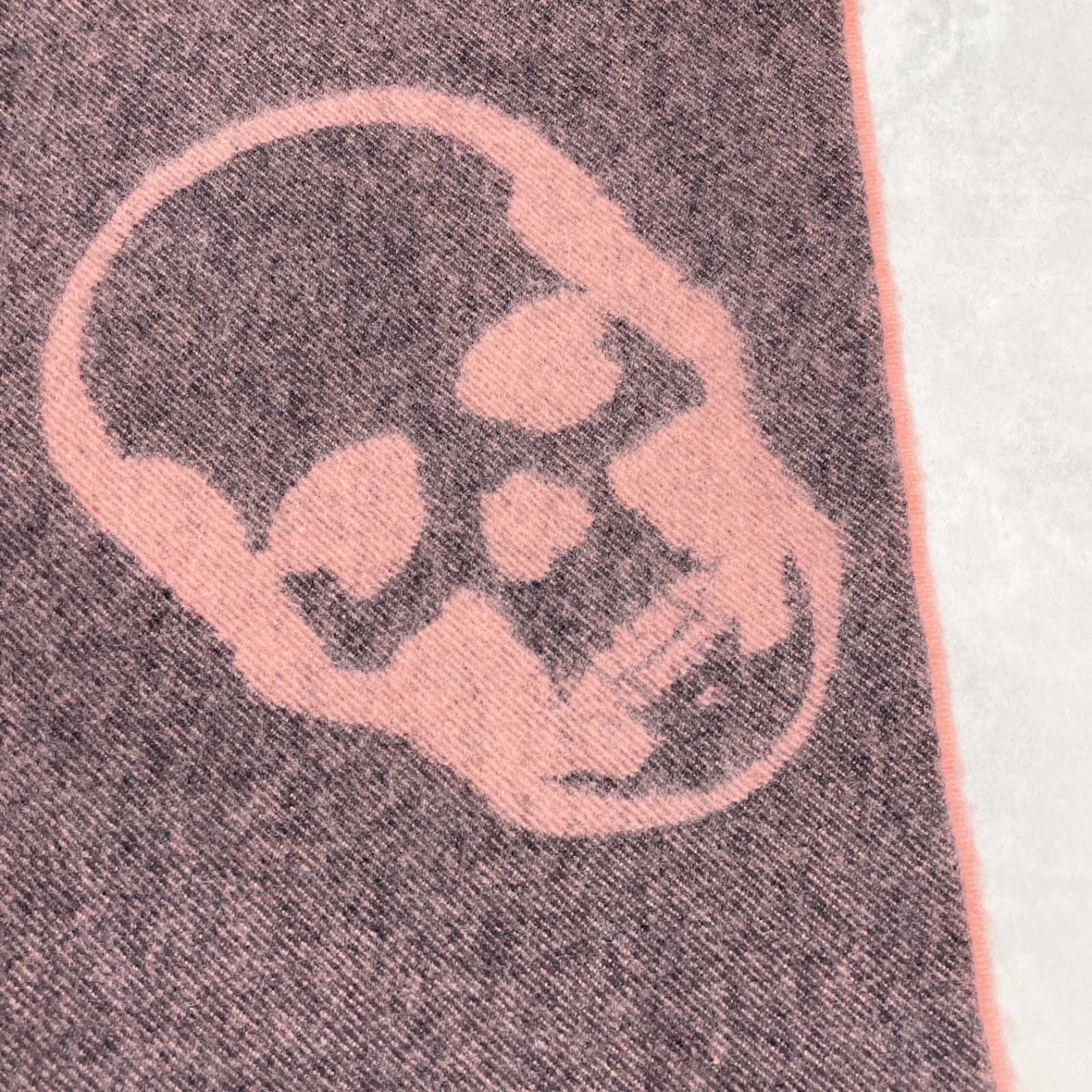 lucien pellat-finet ルシアンペラフィネ マフラー ドクロ スカル バイ