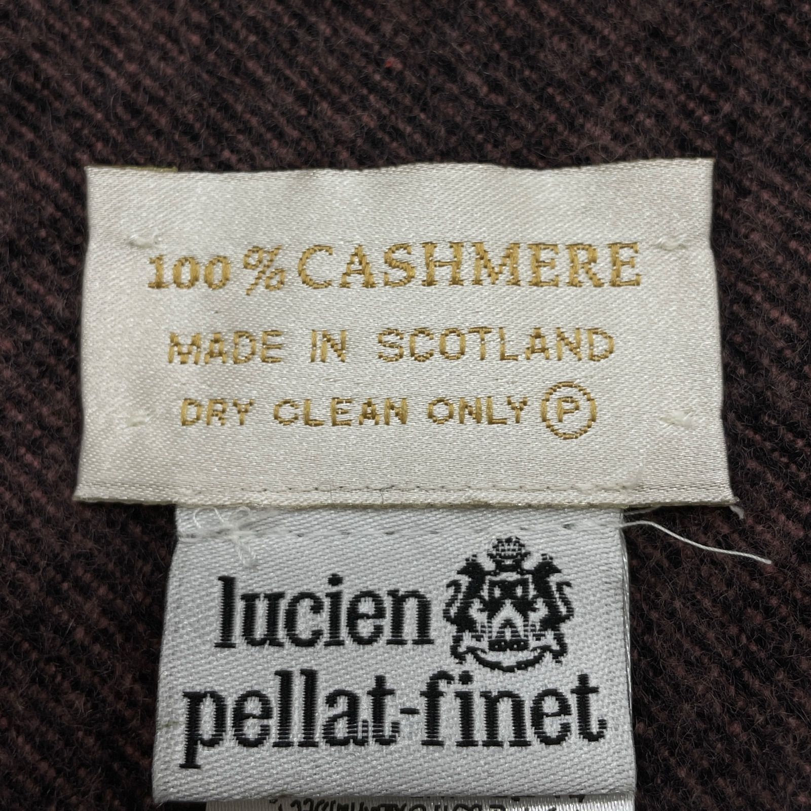 lucien pellat-finet ルシアンペラフィネ マフラー ドクロ スカル バイ