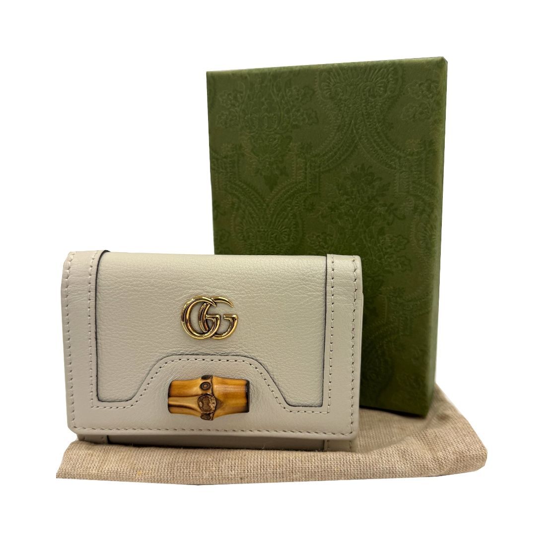 グッチ GUCCI バンブー ダイアナ コンパクトウォレット 658633