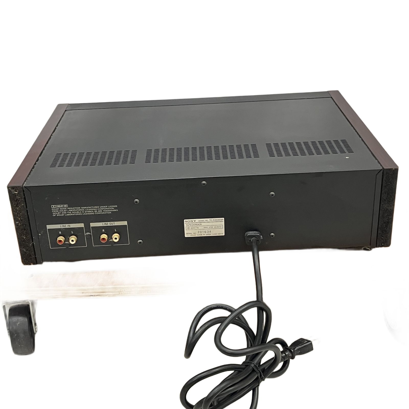 SONY TC-K333ESR カセットデッキ ステレオ オーディオ機器 ソニー