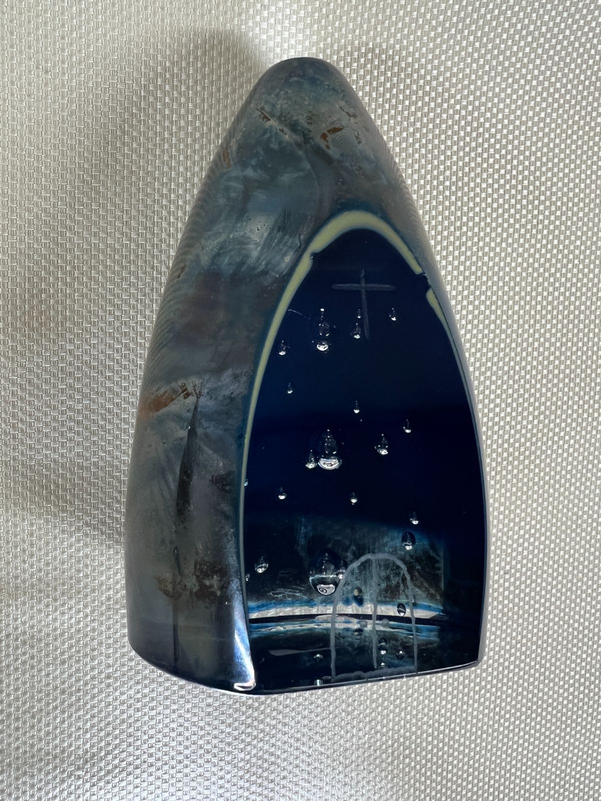 グラスアート duomo ガラスのオブジェ 置き物 ペーパーウェイト