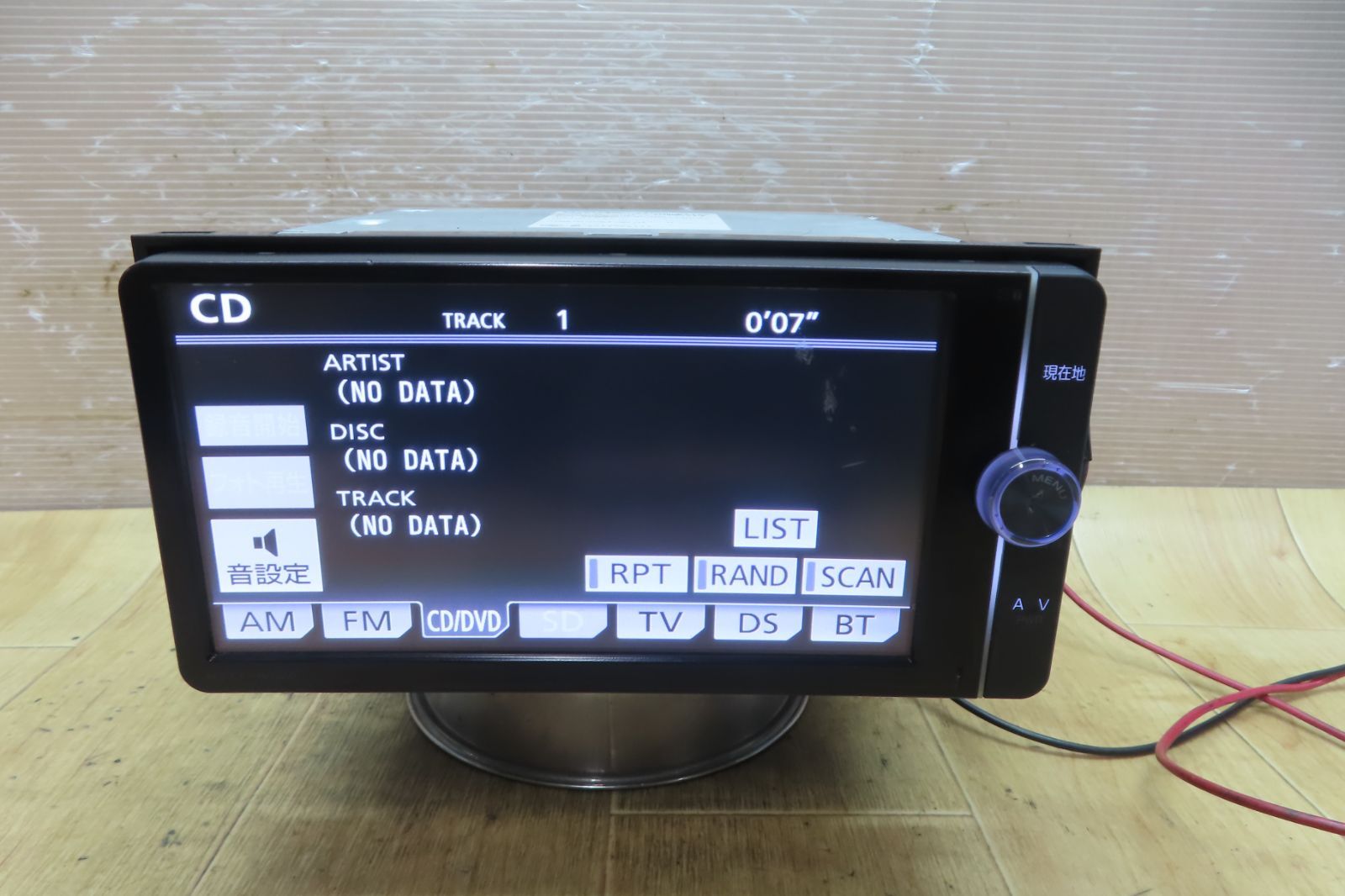動作保証付☆F5216/トヨタ純正 NSZT-W62G メモリーナビ 地図2013年 地