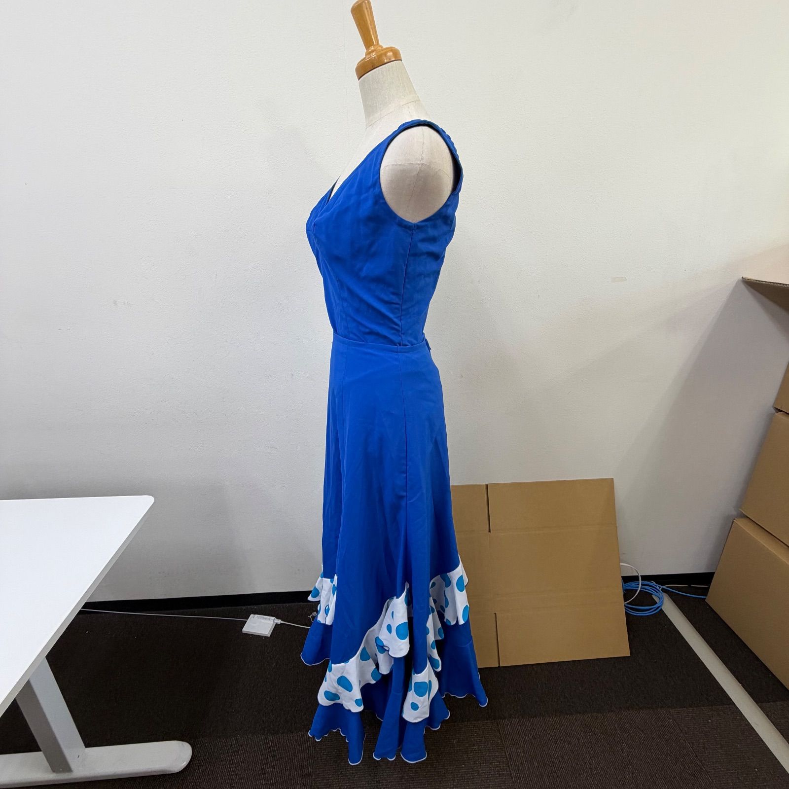 アトリエ貴美恵】 フラメンコ衣装 ツーピース セットアップ ファルダ