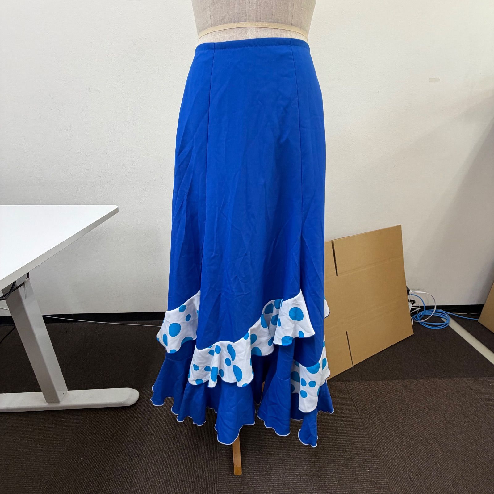 アトリエ貴美恵】 フラメンコ衣装 ツーピース セットアップ ファルダ