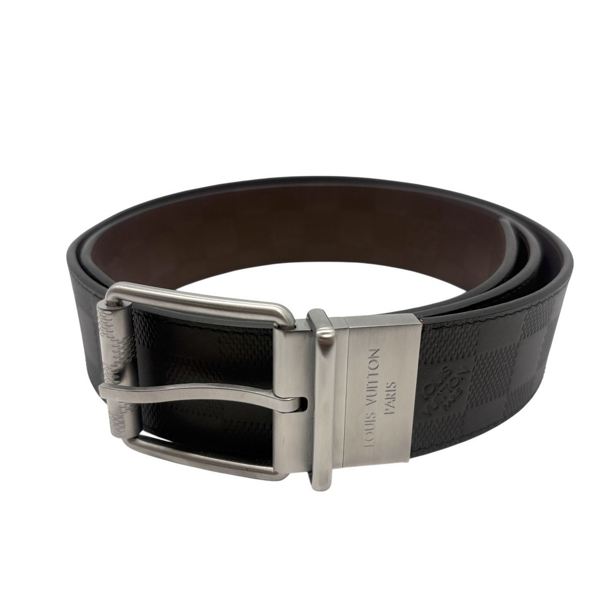 LOUIS VUITTON ベルト・ダミエプリント 40MM 85cm LOUIS VUITTON ベルト・ダミエプリント 40MM 85cm LOUIS VUITTON（ルイ