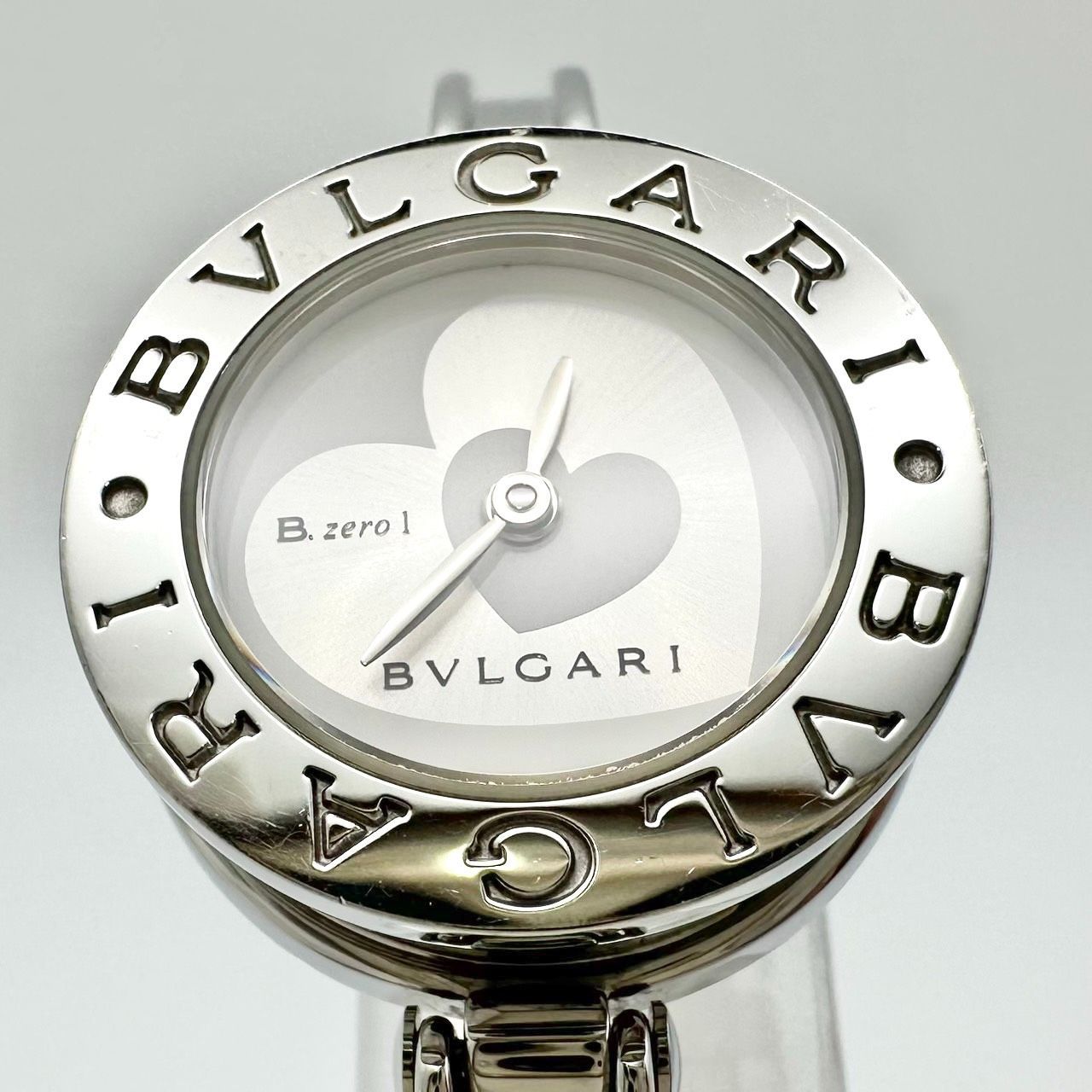 返品OK】新品電池交換済み 希少 BVLGARI ブルガリ B.zero1 ビー