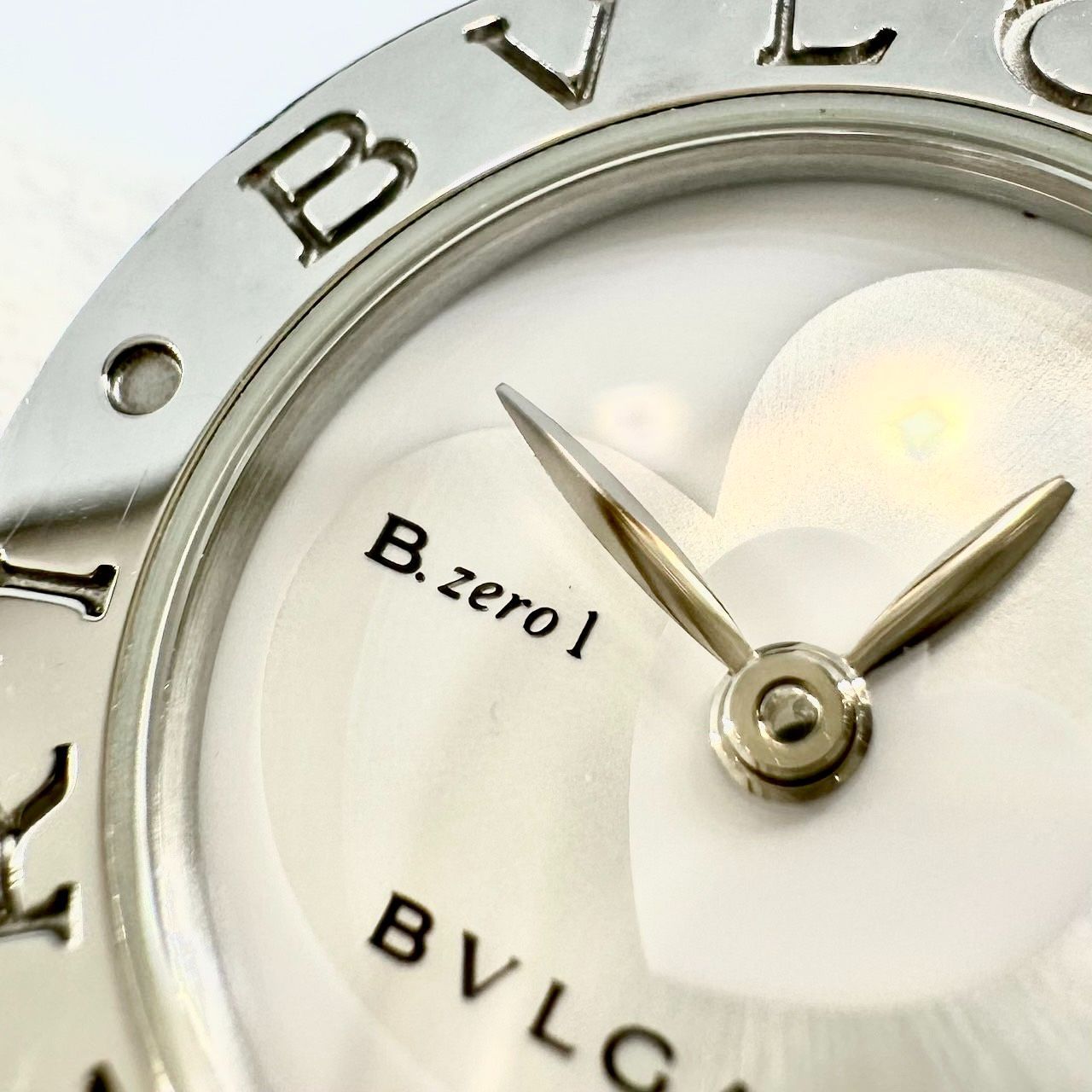 返品OK】新品電池交換済み 希少 BVLGARI ブルガリ B.zero1 ビー 