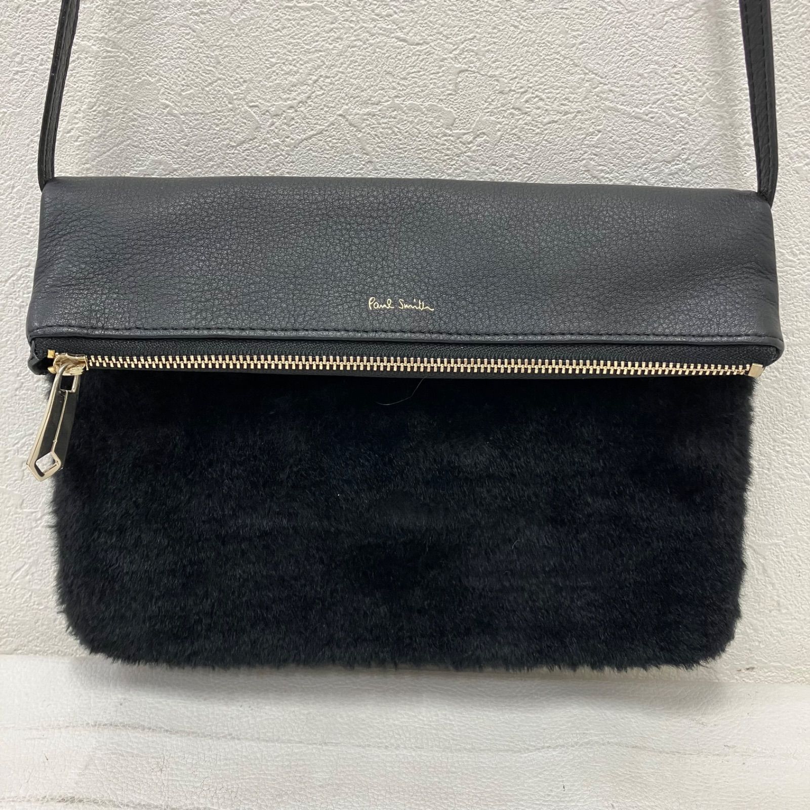 8291 Paul Smith ポールスミス フォルドオーバー クラッチ ショルダー 