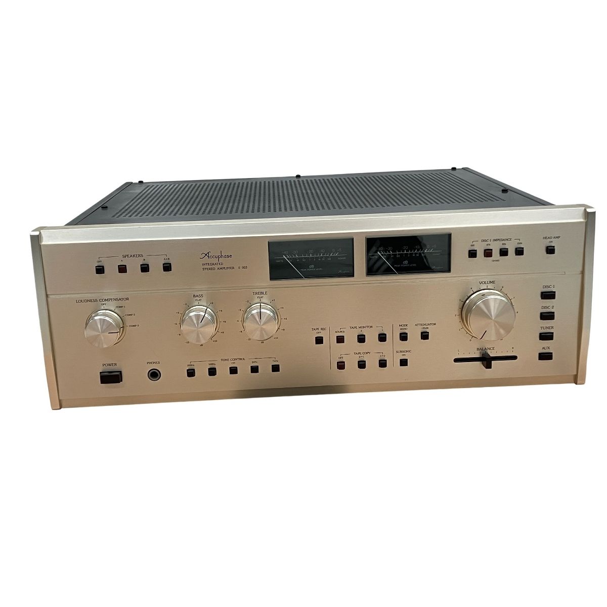 アキュフェーズ　プリメインアンプ　E-303 アキュフェーズ プリメインアンプ E-303 - メルカリ