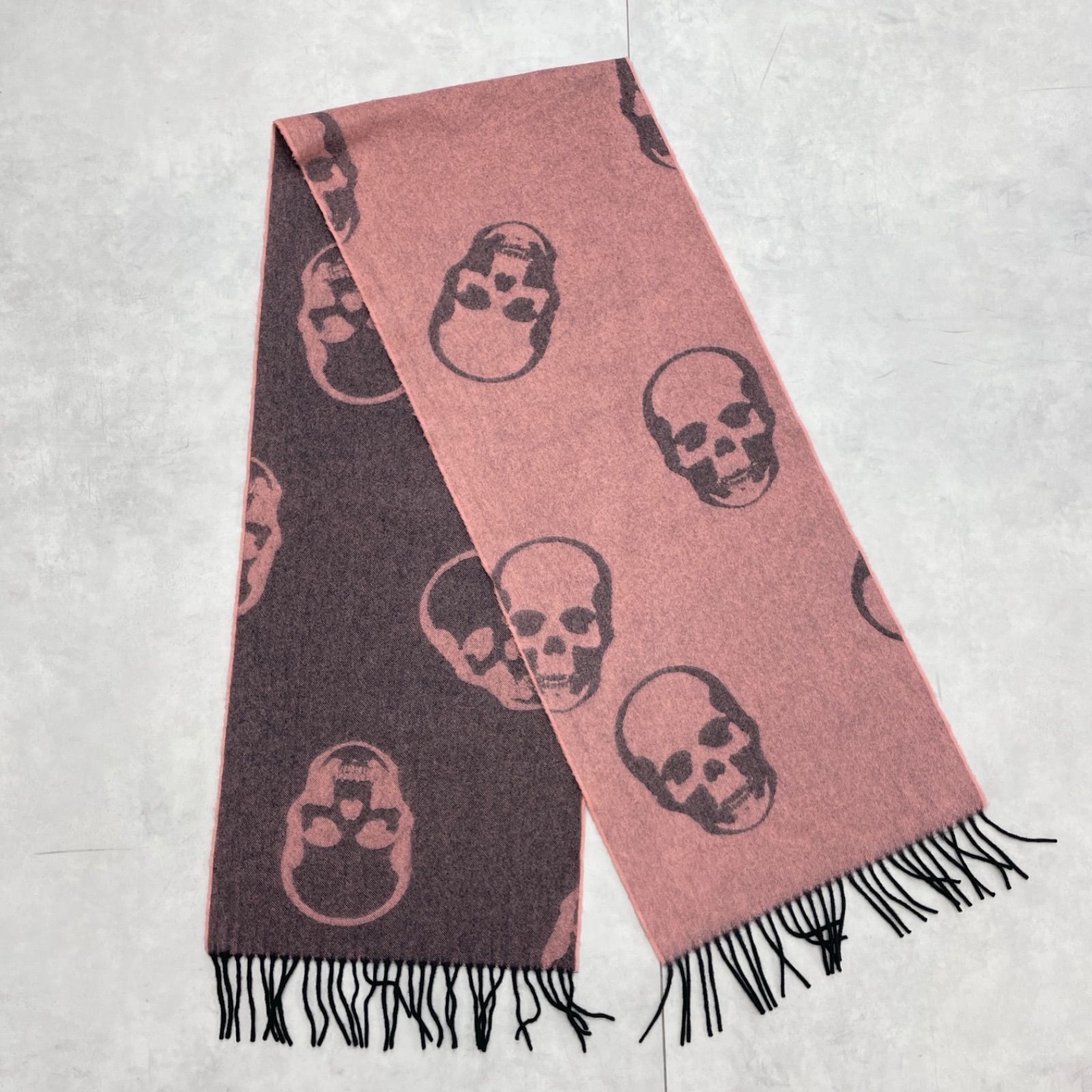 lucien pellat-finet ルシアンペラフィネ マフラー ドクロ スカル バイ