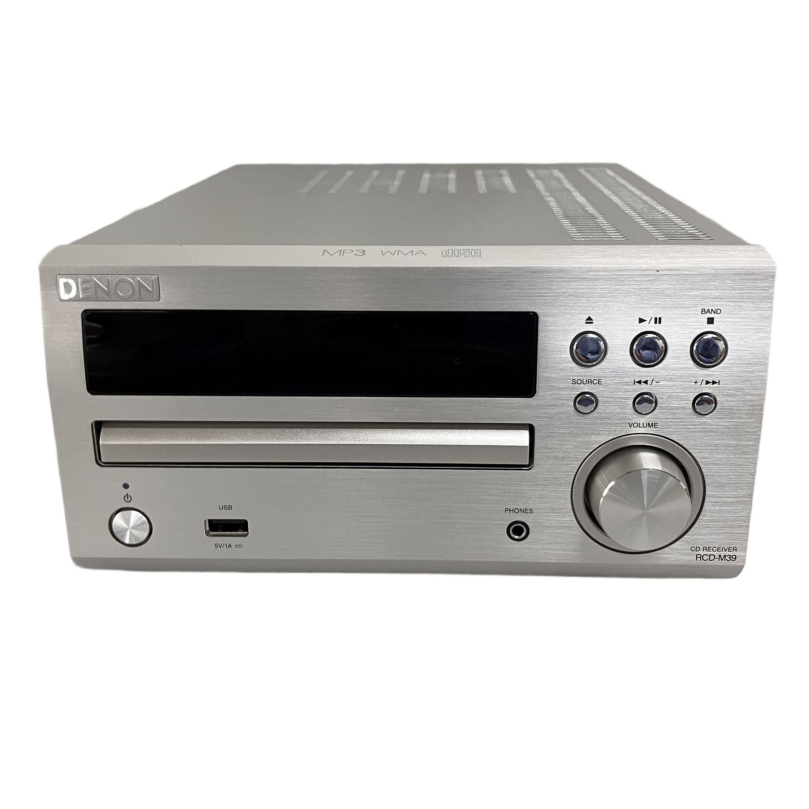 DENON デノン CDレシーバー RCD-M39 2013年製 プレミアムシルバー