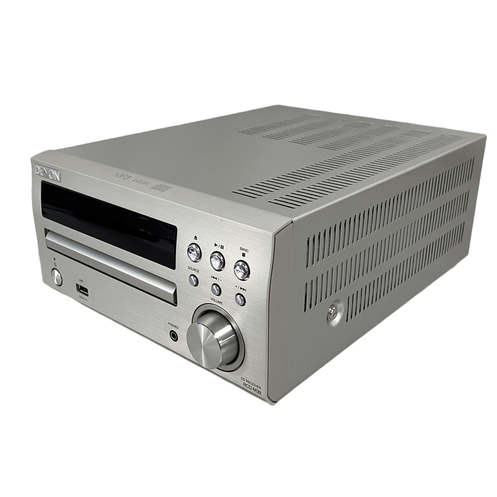 DENON デノン CDレシーバー RCD-M39 2013年製 プレミアムシルバー