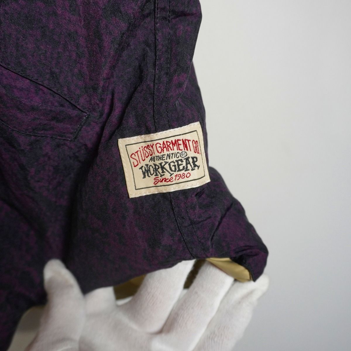 正規 STUSSY ステューシー PYTHON REVERSIBLE VEST WORK GEAR ダウン