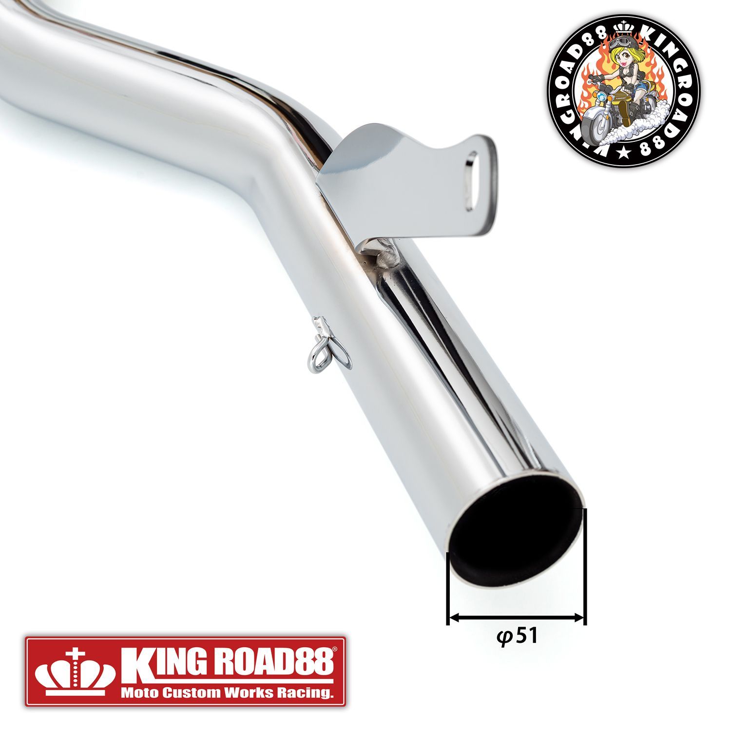 カワサキ バリオス2 バリオス Ⅱ型 2型 ZR250B マフラー KingRoad88