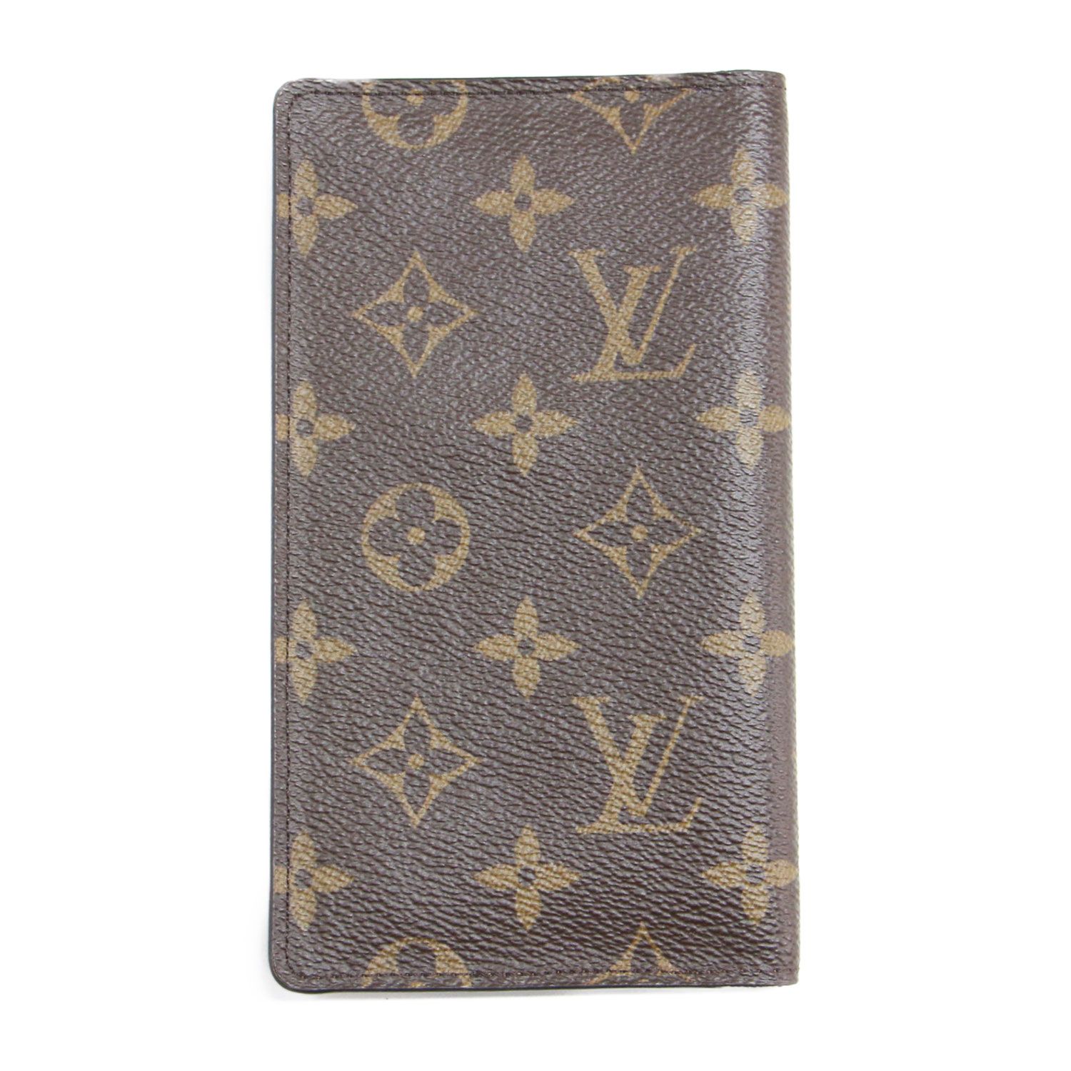 LOUIS VUITTON ルイヴィトン | アジェンダ･ポッシュ 手帳カバー モノグラム キャンバス レザー ブラウン フランス製 ブランド ファッション アイテム デイリー レディース